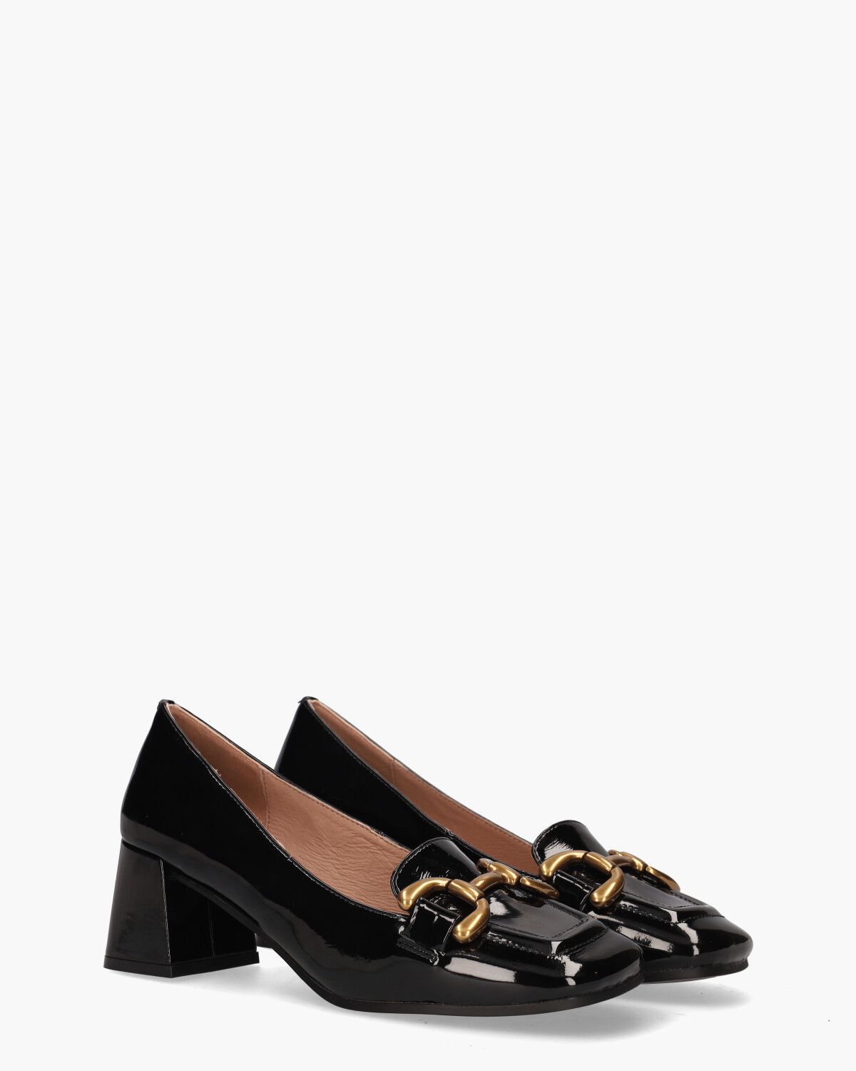 Valencia Zwart Damesloafers