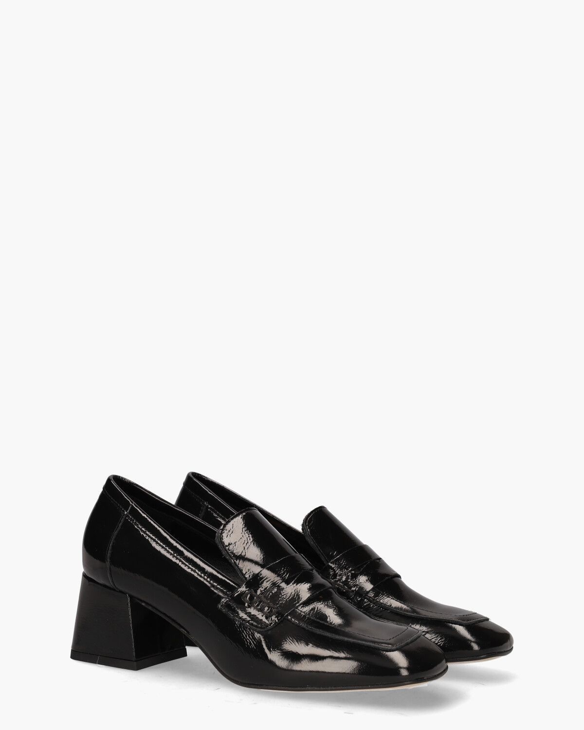Juliet Zwart Damesloafers