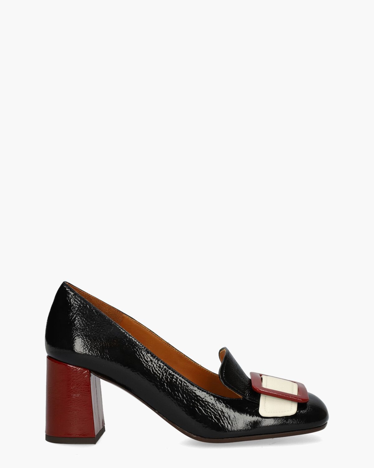 Pema Zwart Damesloafers