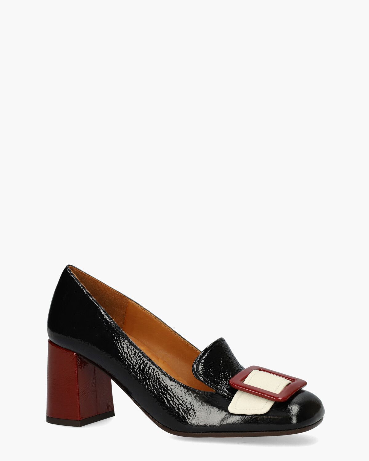 Pema Zwart Damesloafers