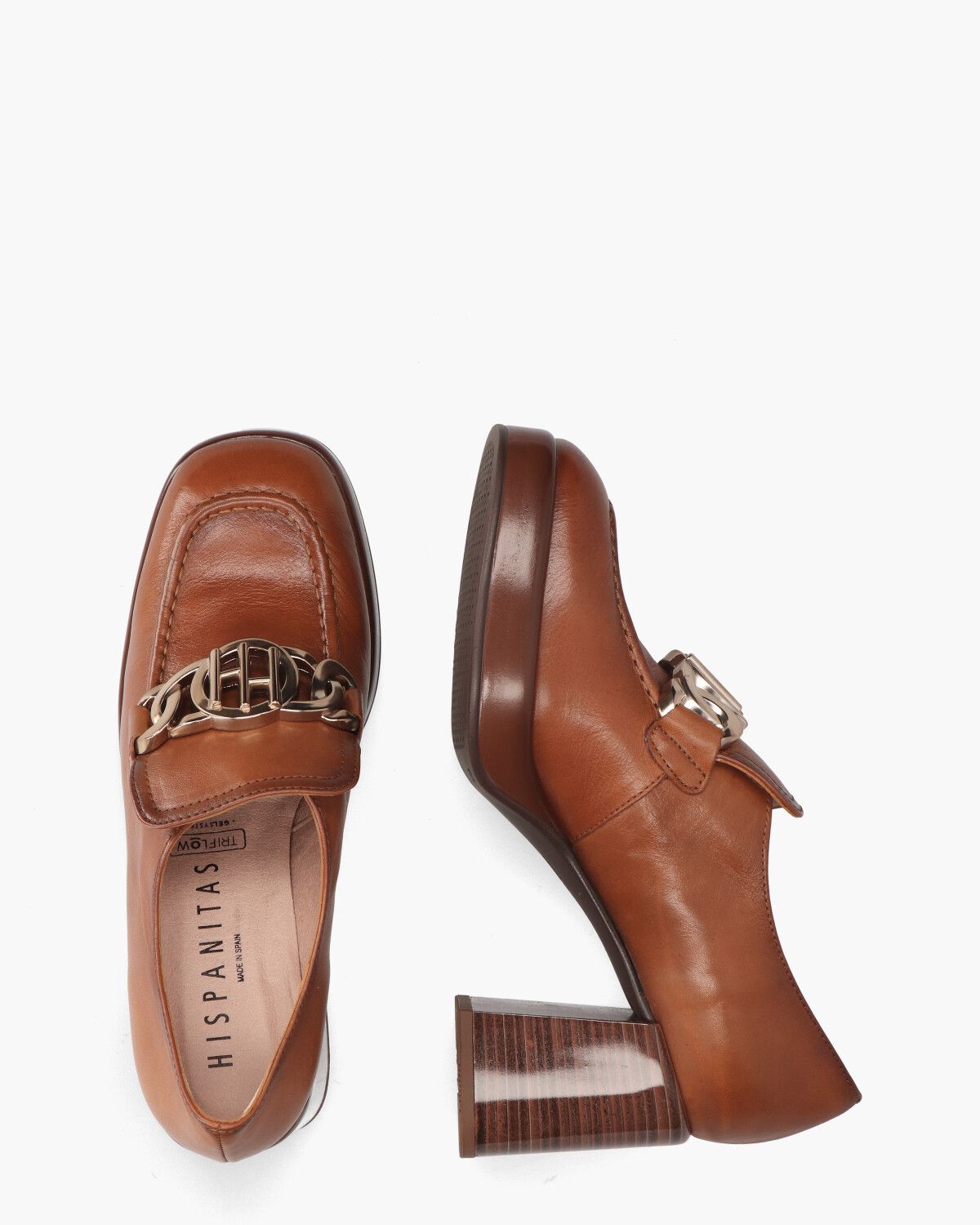 HI233022 Cognac Damesloafers