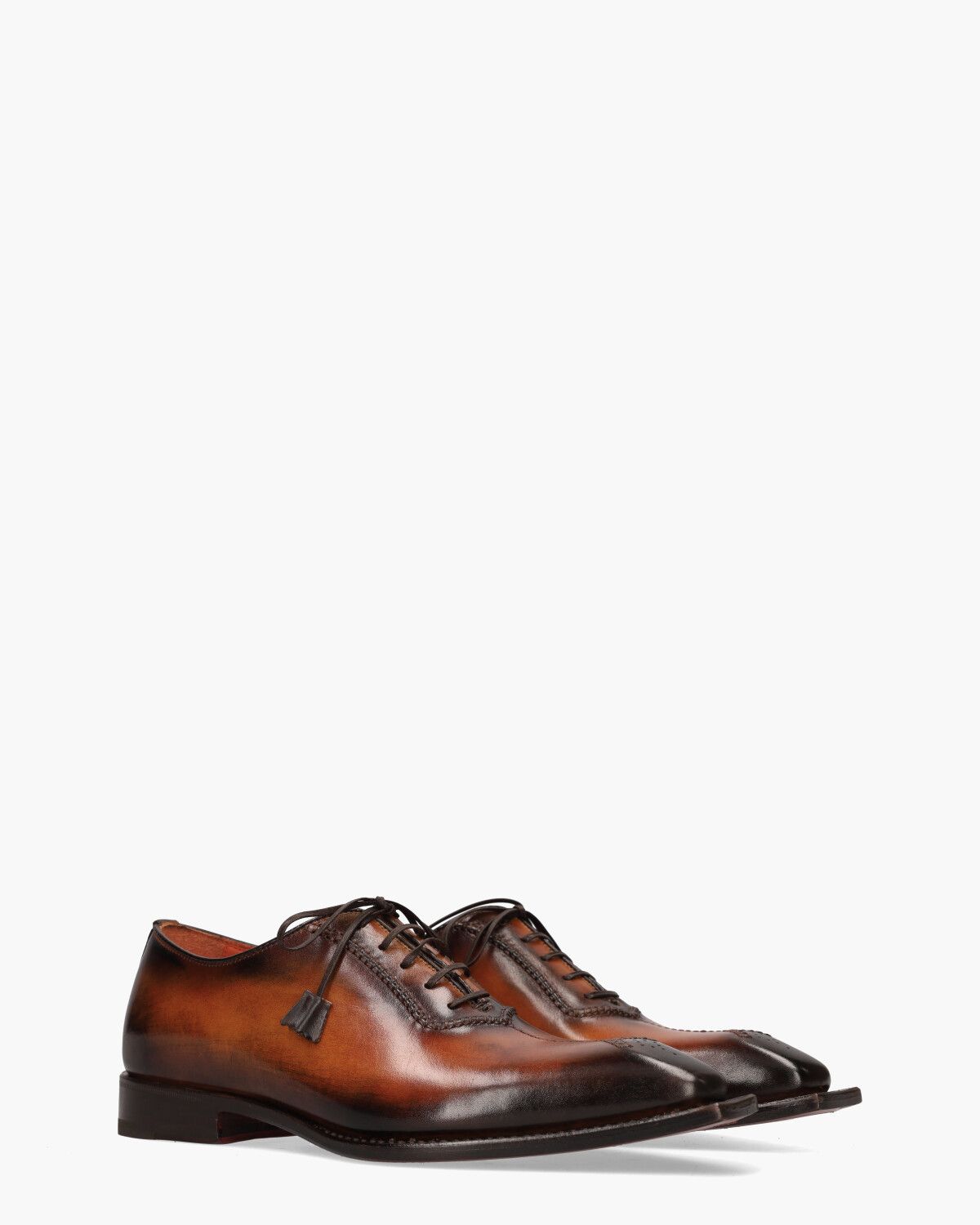 Istanbul Cognac Heren Veterschoenen