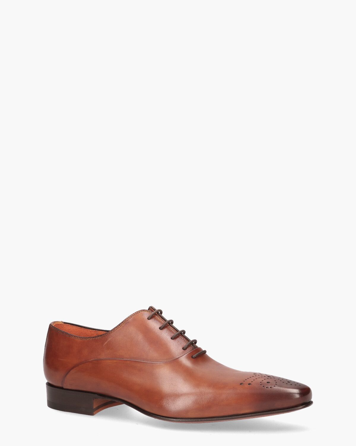 14108 Cognac Heren Veterschoenen