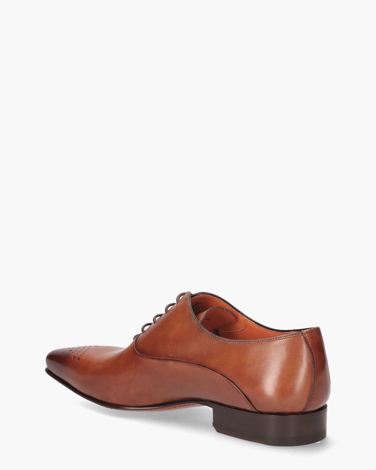 14108 Cognac Heren Veterschoenen