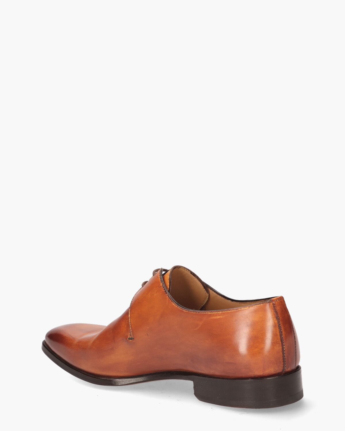 F2023 Cognac Heren Veterschoenen