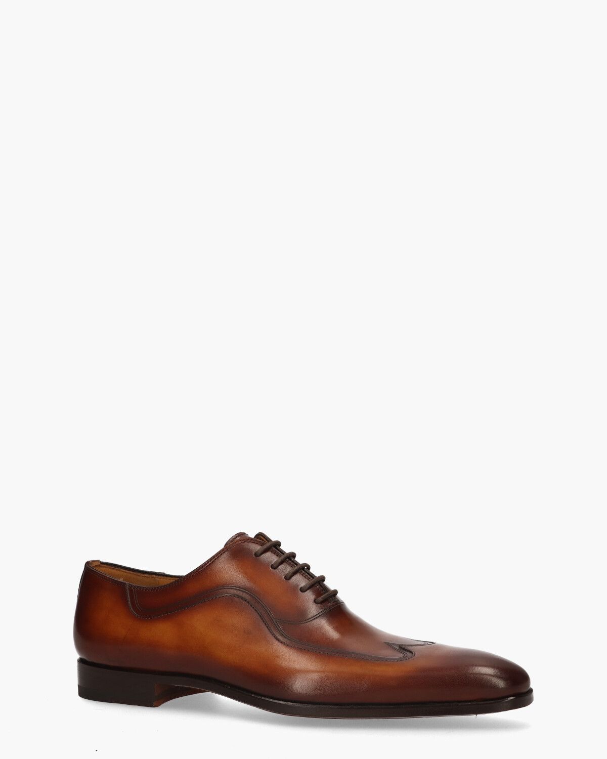 23870 Cognac Heren Veterschoenen