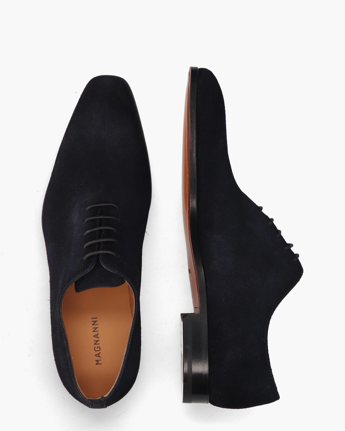 13232 Donkerblauw Heren Veterschoenen