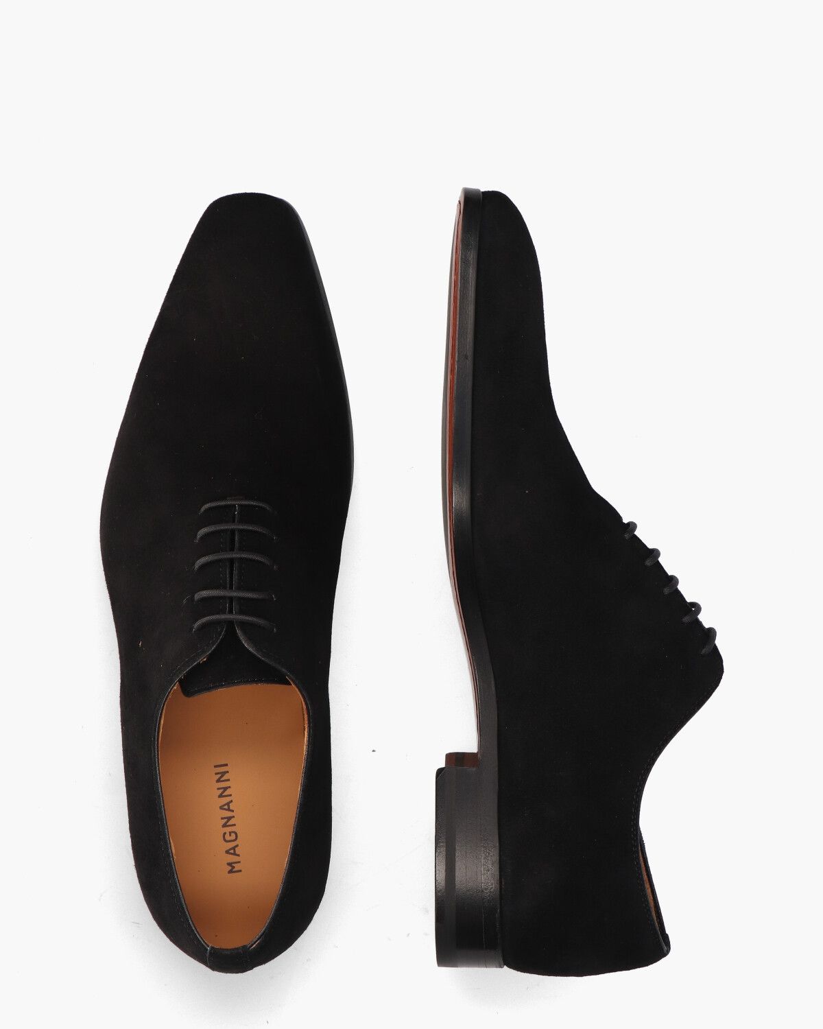 13232 Zwart Heren Veterschoenen