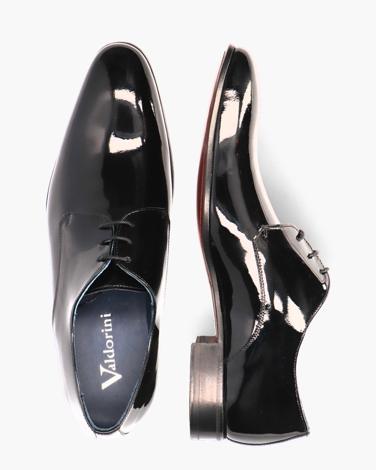 Lonan Zwart Heren Veterschoenen/Smokingschoenen