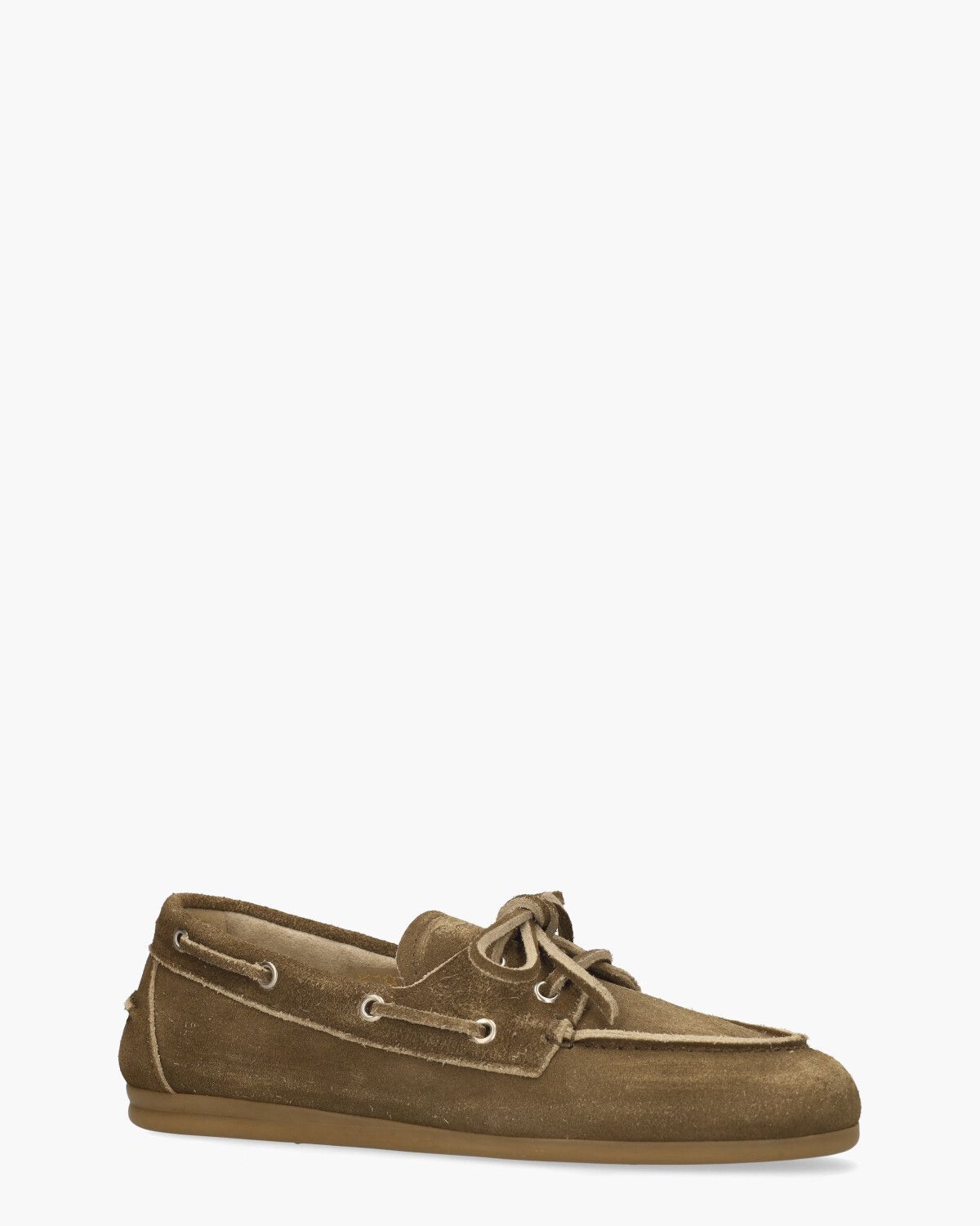 Boat Loafer Donkerbruin Veterschoenen