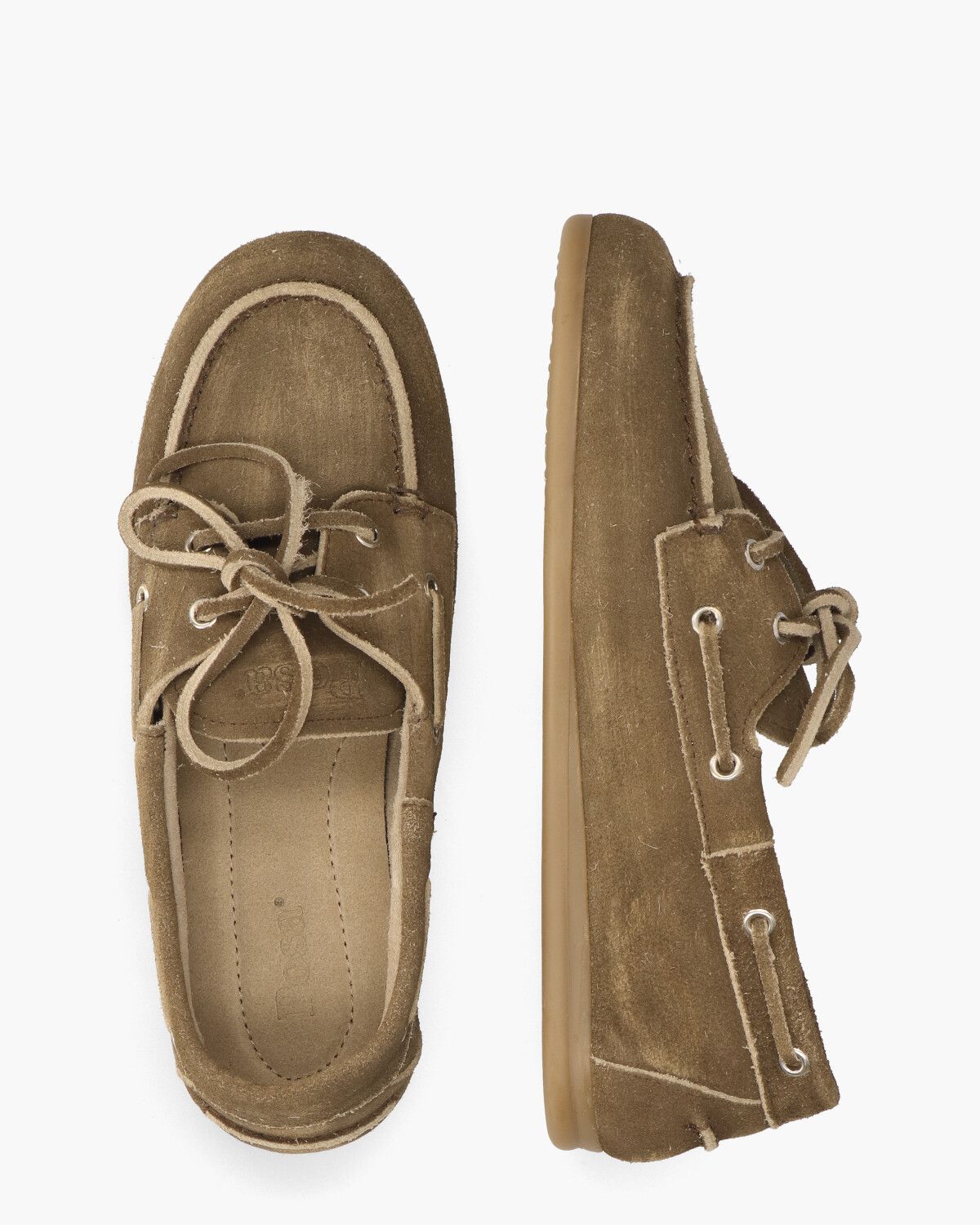 Boat Loafer Donkerbruin Veterschoenen
