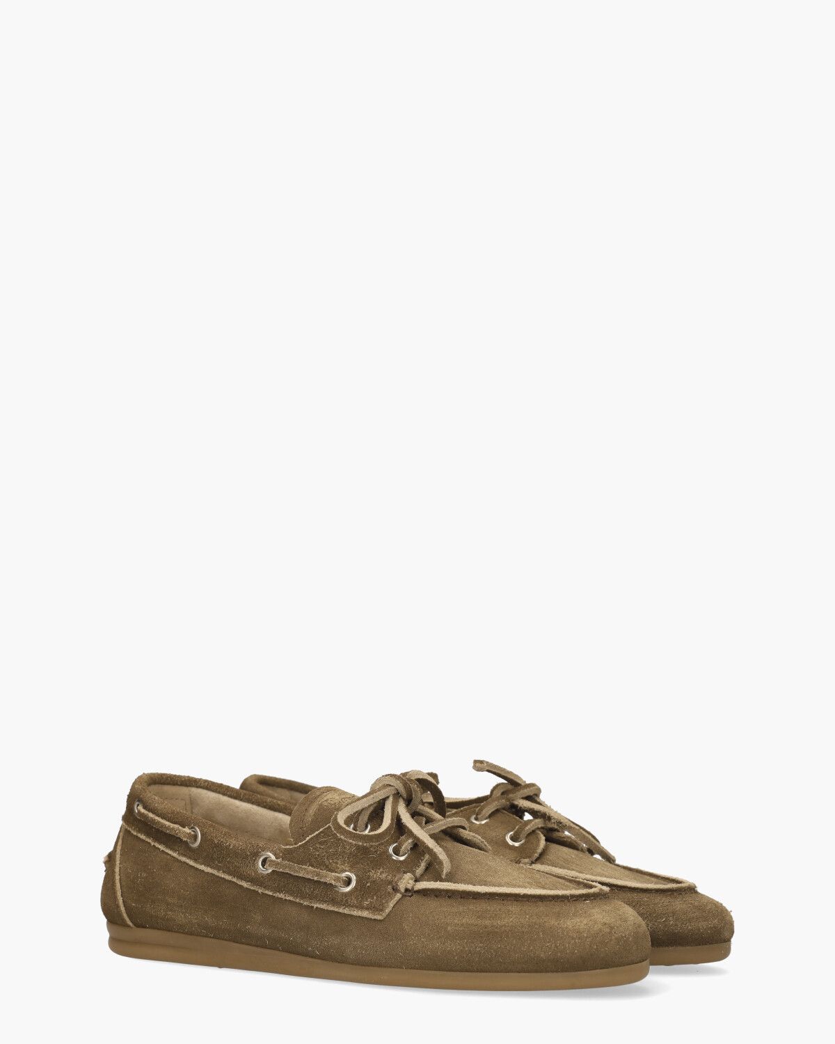 Boat Loafer Donkerbruin Veterschoenen