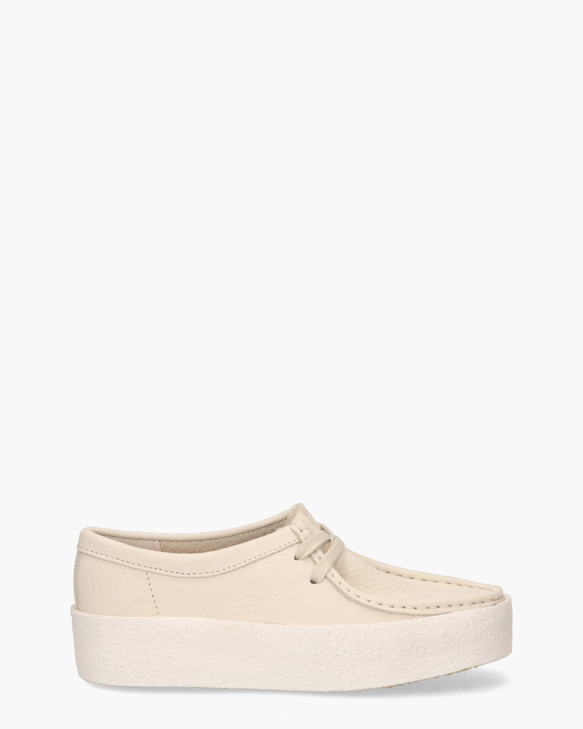 Wallabee Cup Off-White Dames Veterschoenen