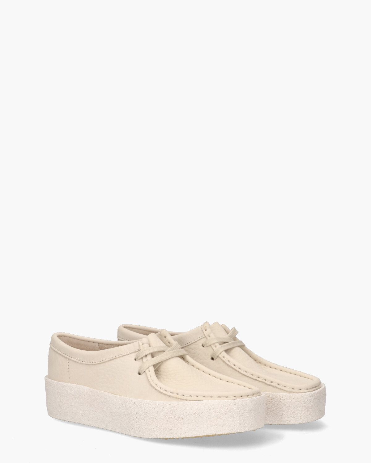 Wallabee Cup Off-White Dames Veterschoenen