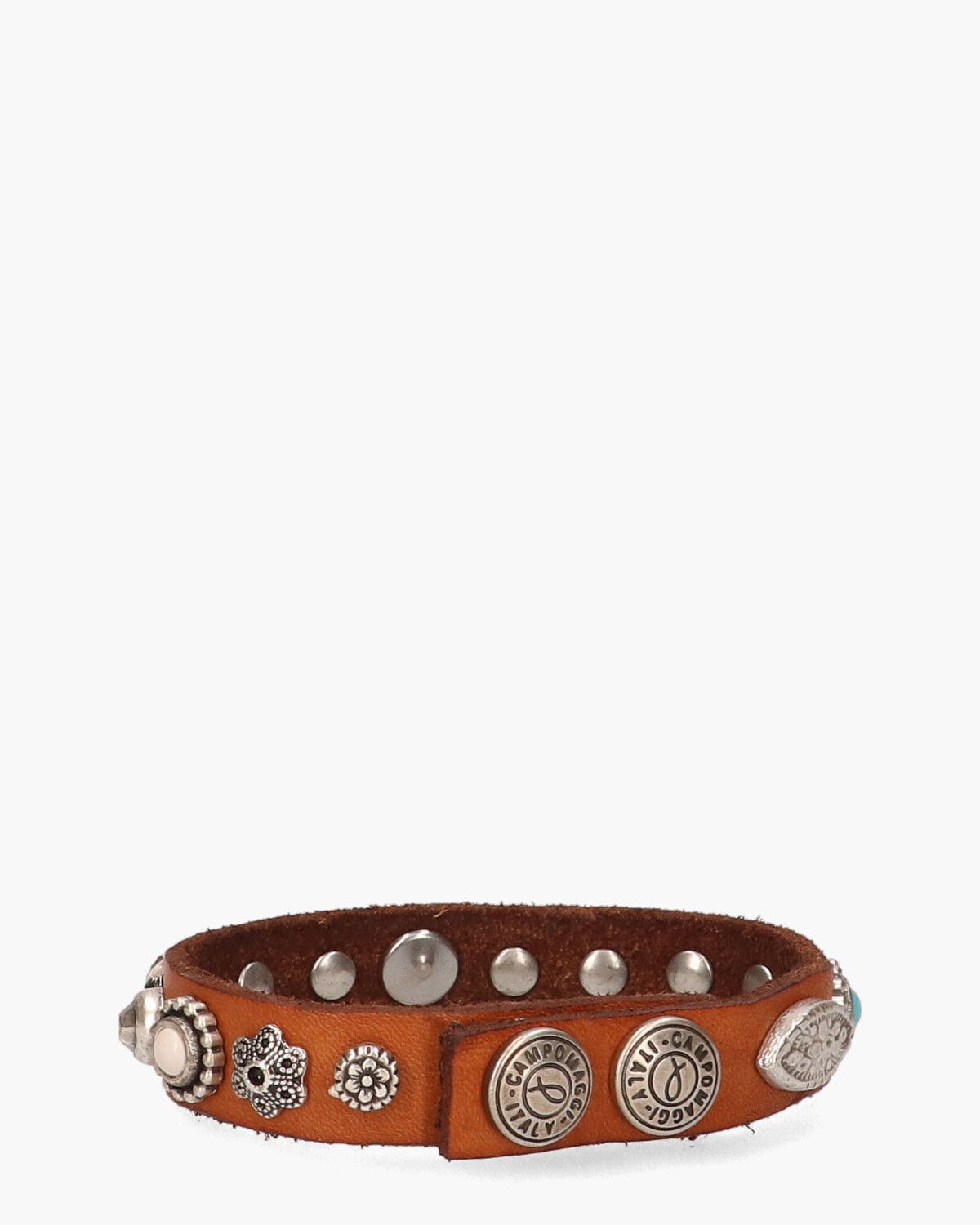 C010370ND Cognac/Multicolor Armband