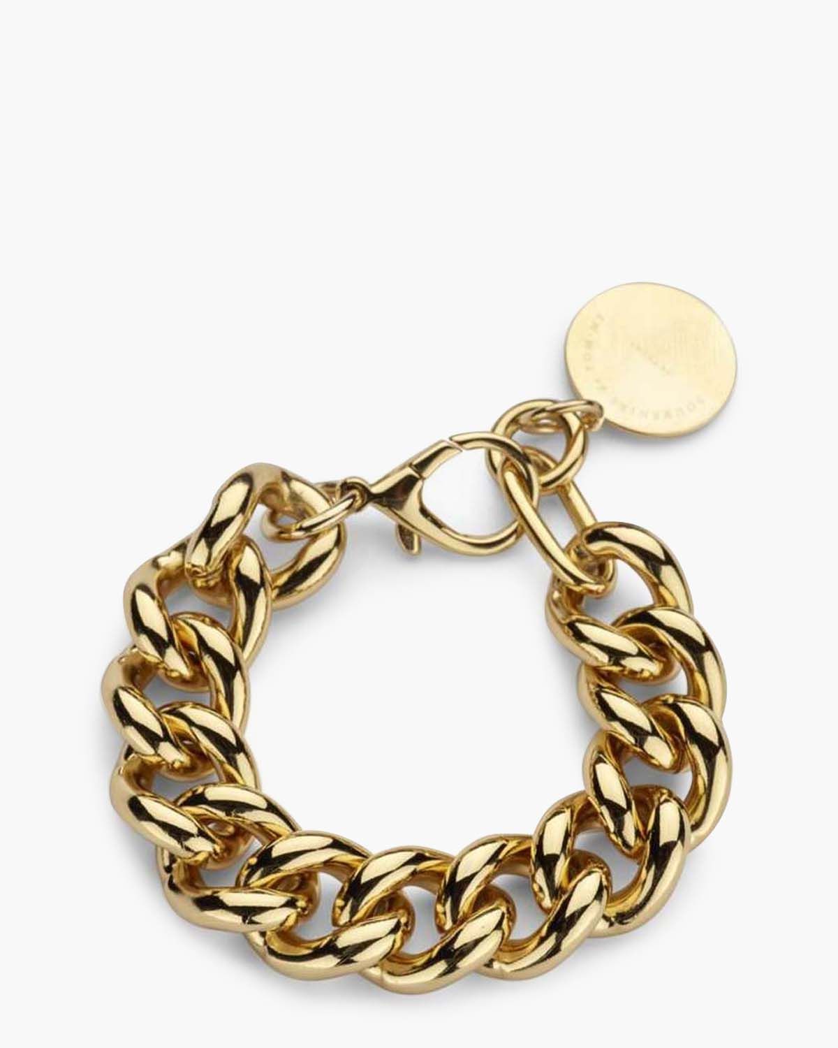 Gourmet Small Chain Bracelet Goud Armband