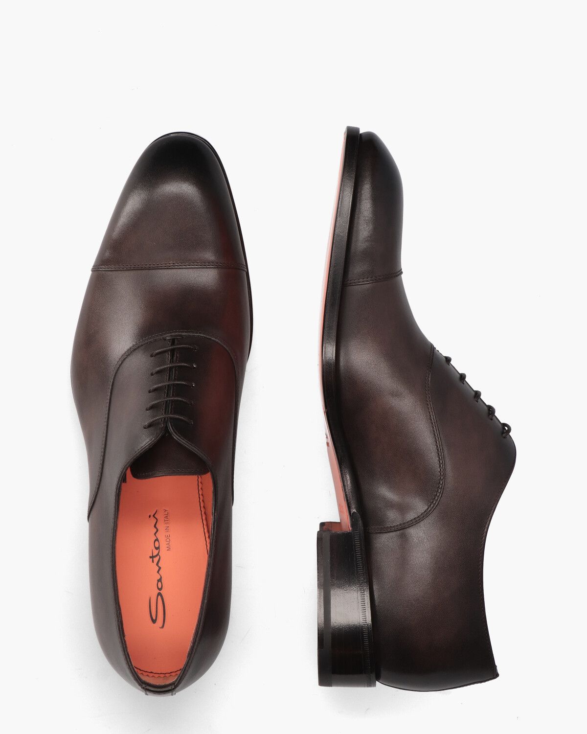12474 Donkerbruin Heren Veterschoenen