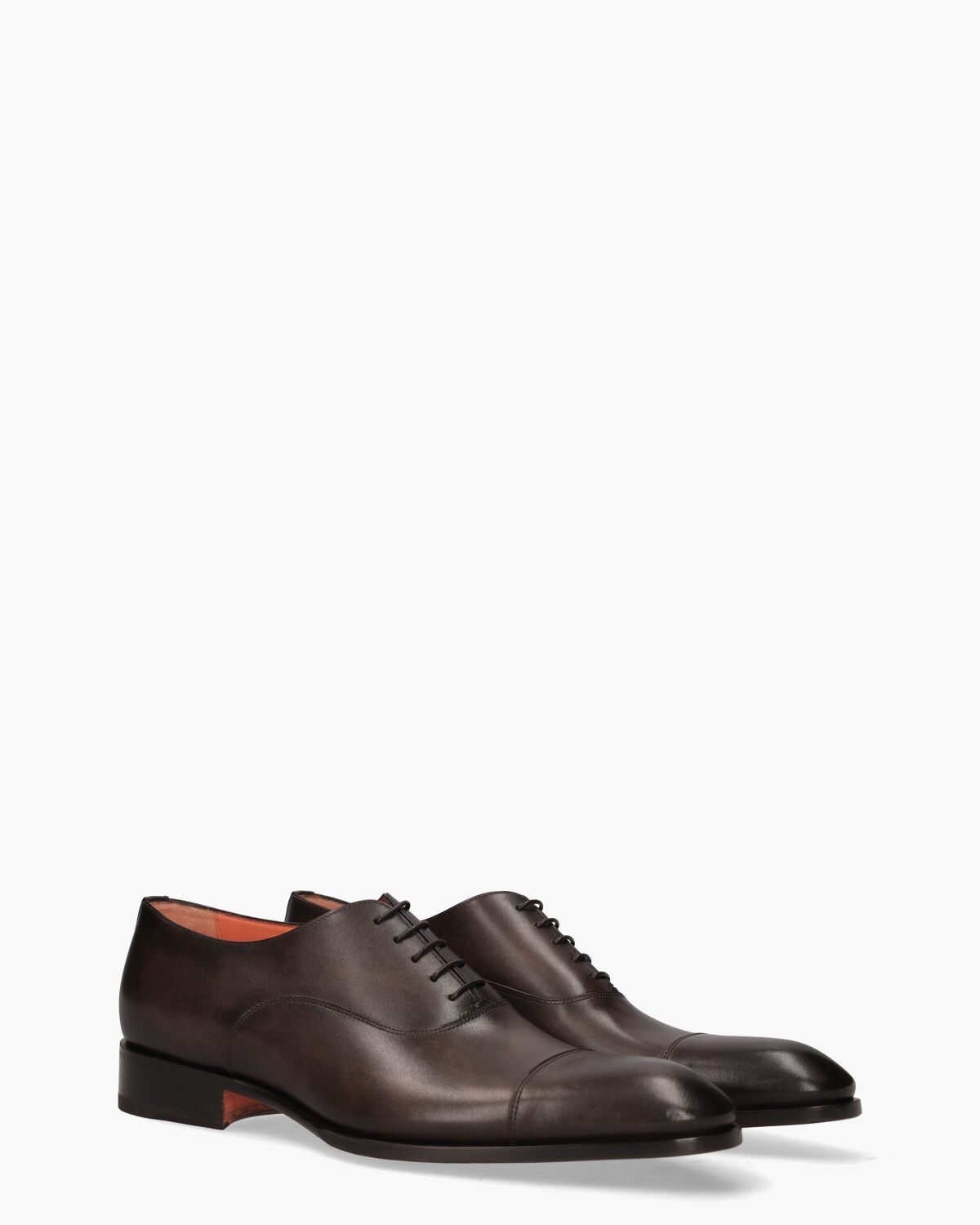12474 Donkerbruin Heren Veterschoenen