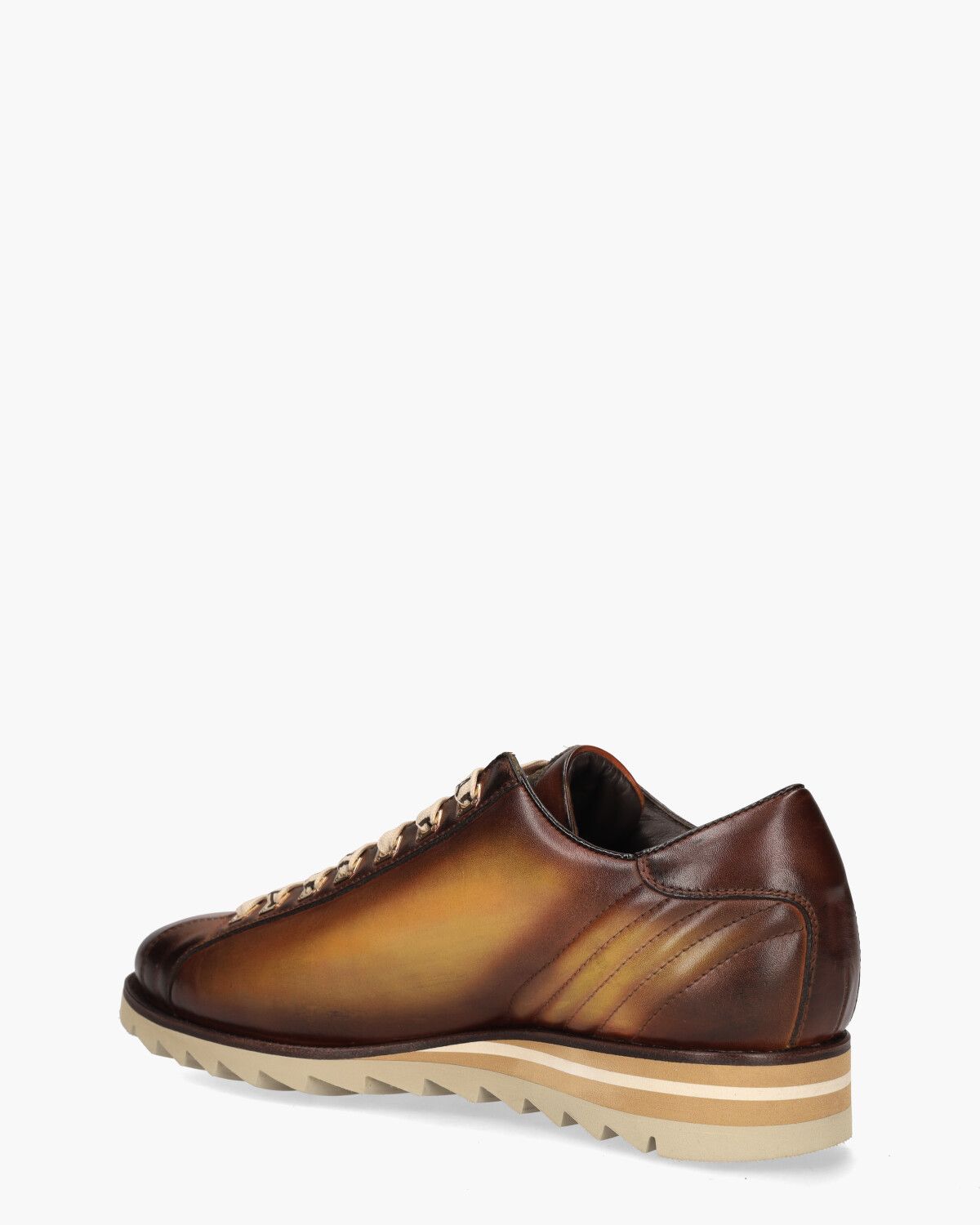 3895 Bruin/Cognac Herensneakers