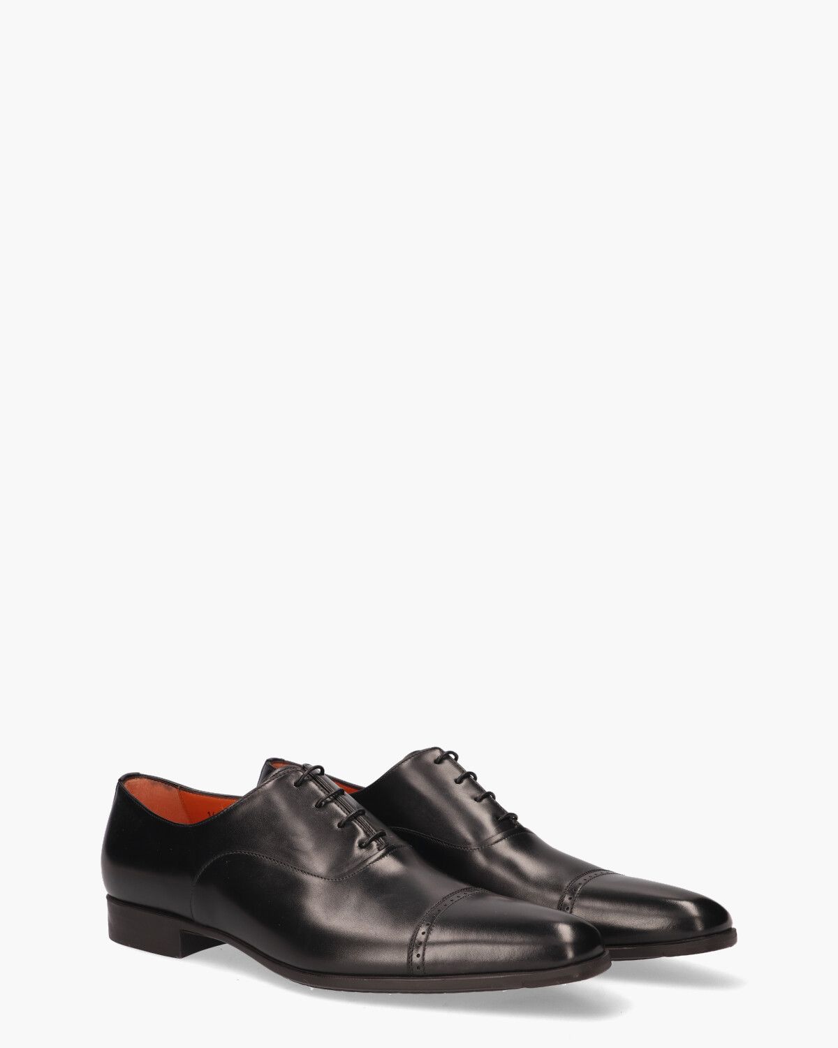 14231 Zwart Heren Veterschoenen