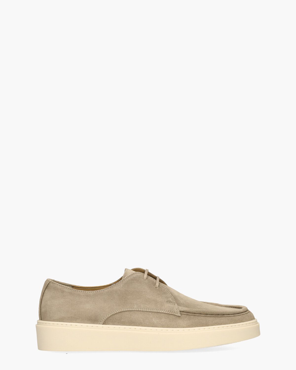 13712 Beige Heren Veterschoenen