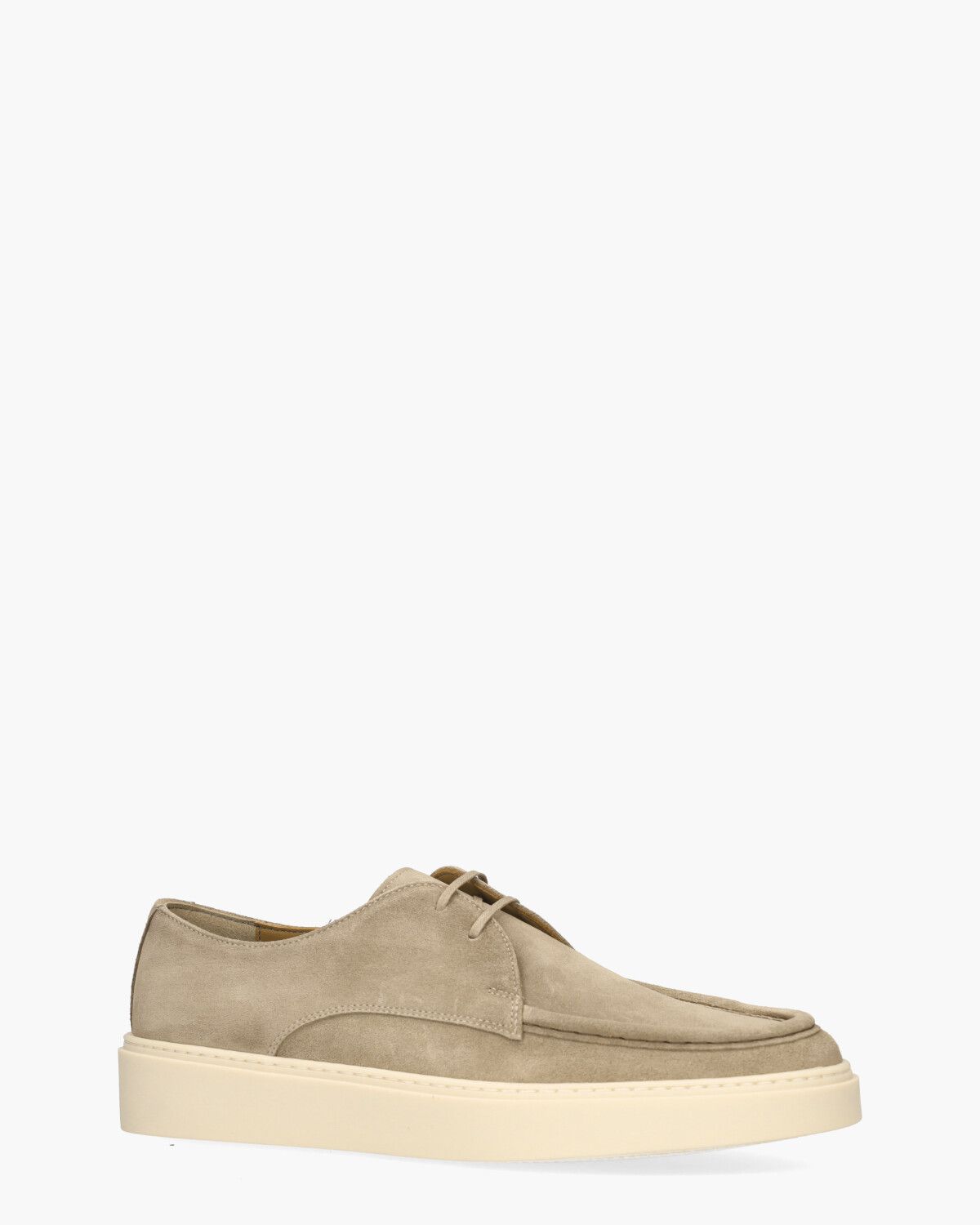 13712 Beige Heren Veterschoenen