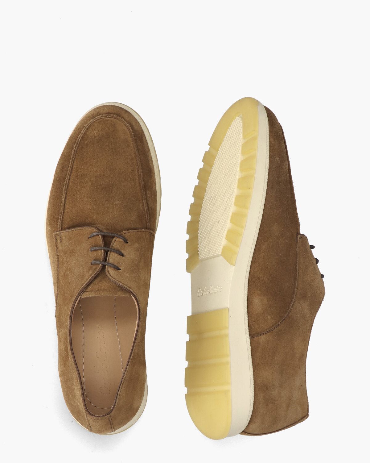 1534 Cognac Heren Veterschoenen