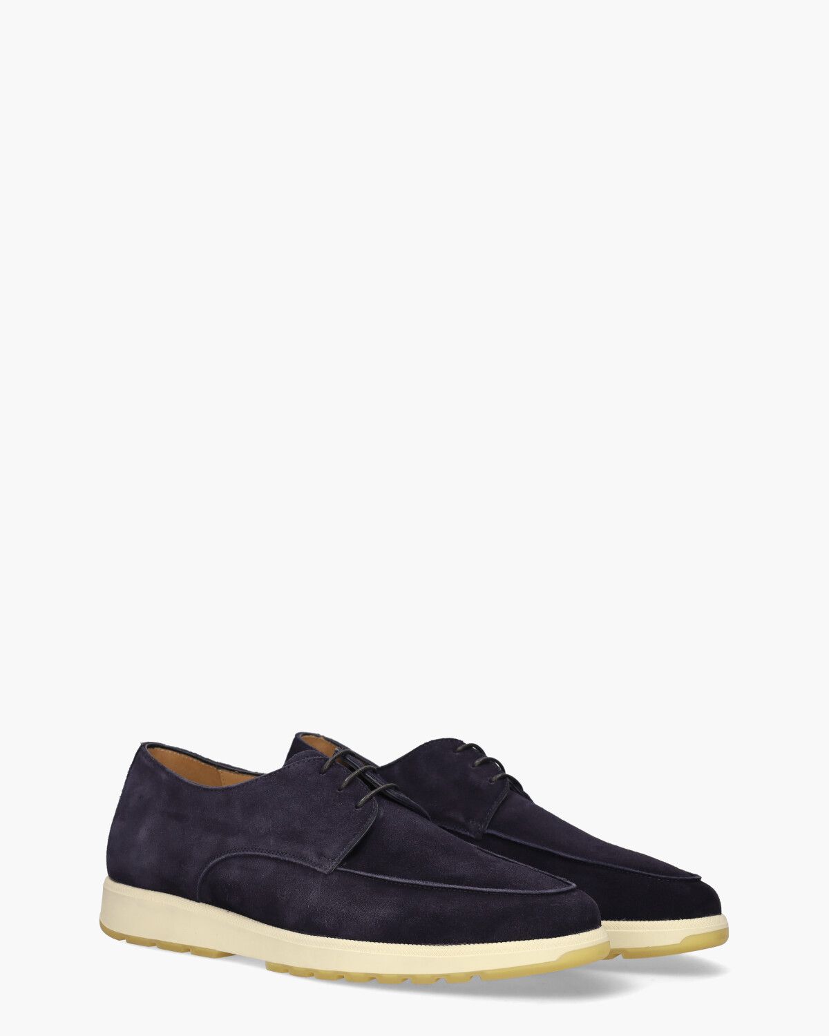 1534 Donkerblauw Heren Veterschoenen
