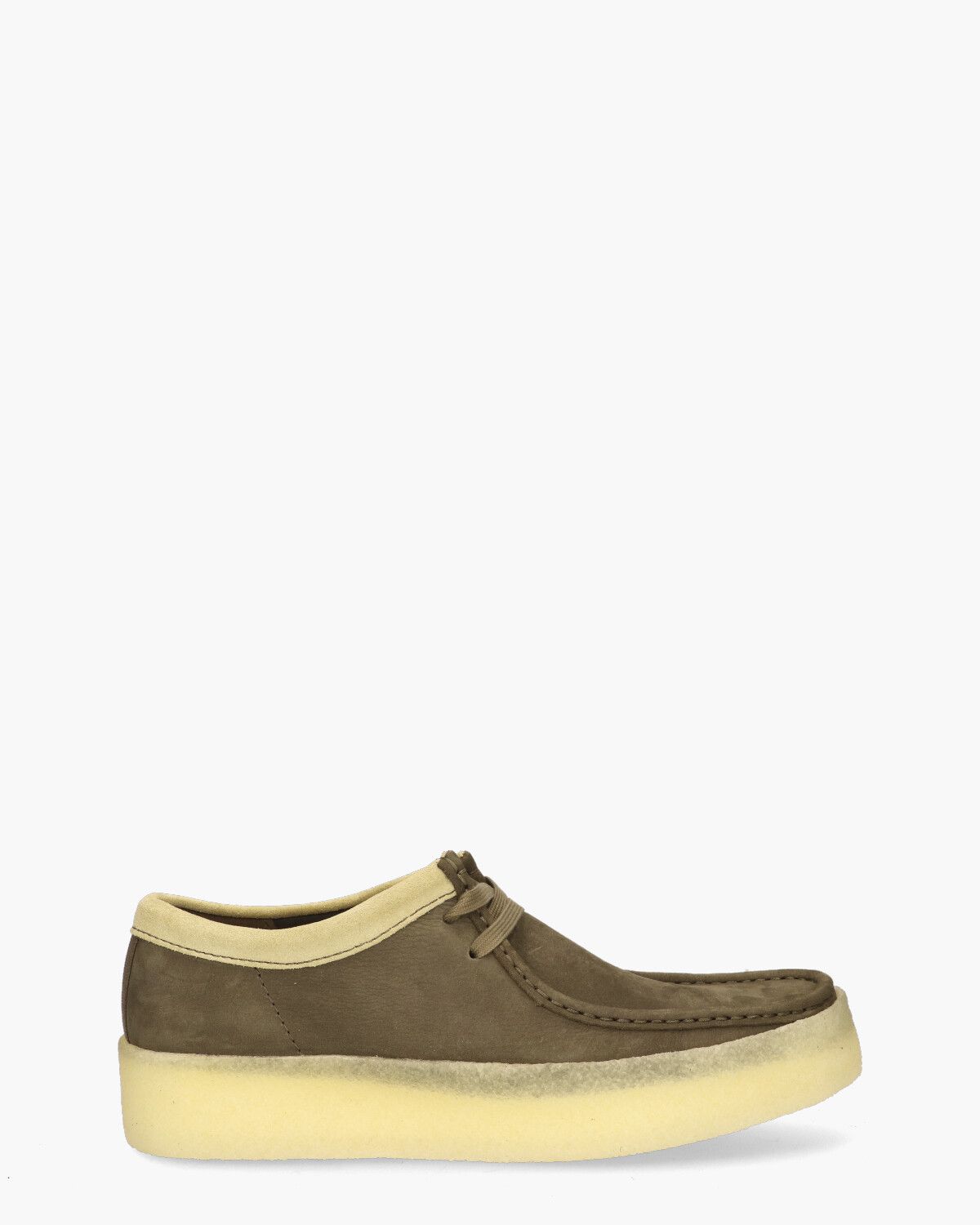 Wallabee Cup Groen Heren Veterschoenen