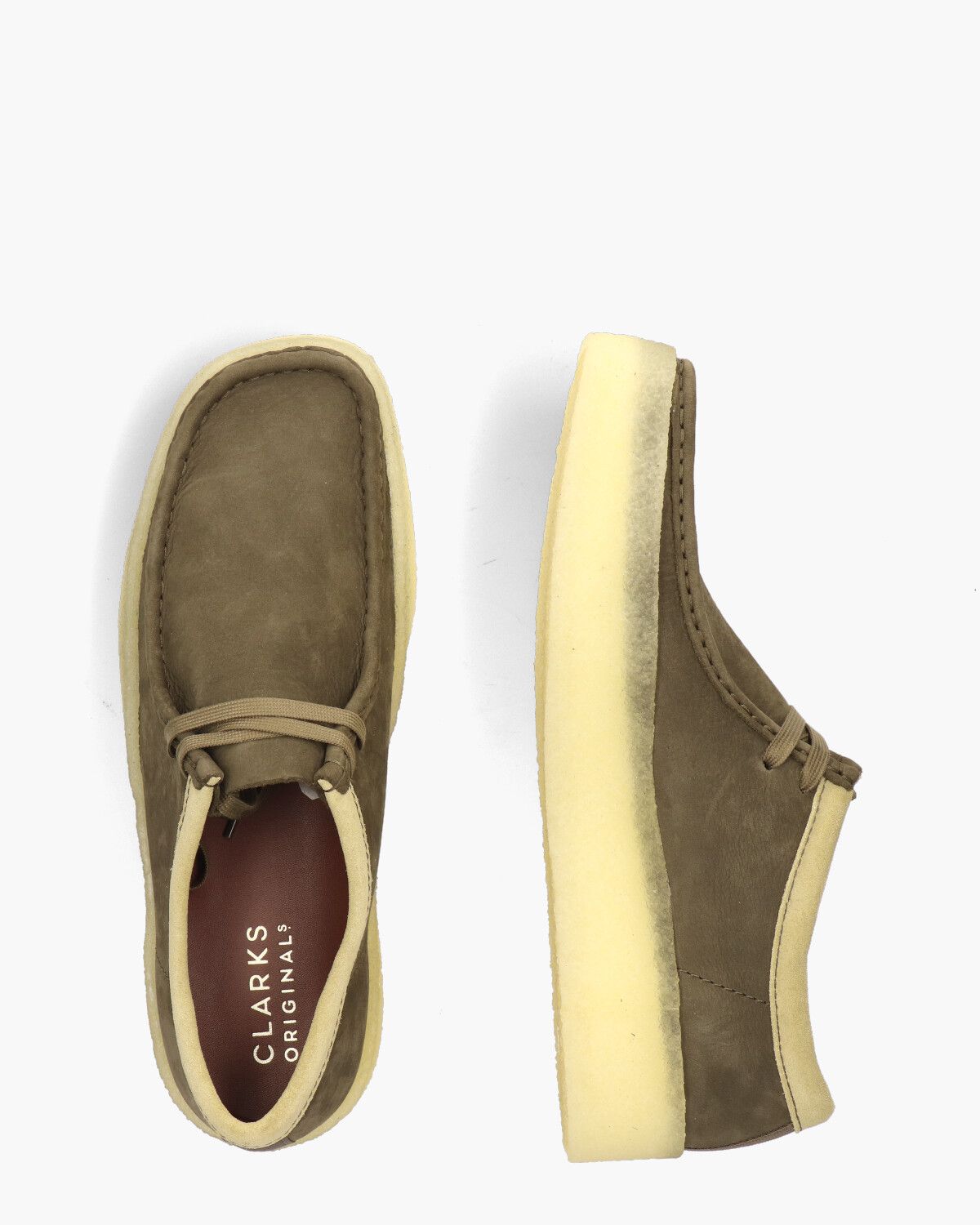 Wallabee Cup Groen Heren Veterschoenen