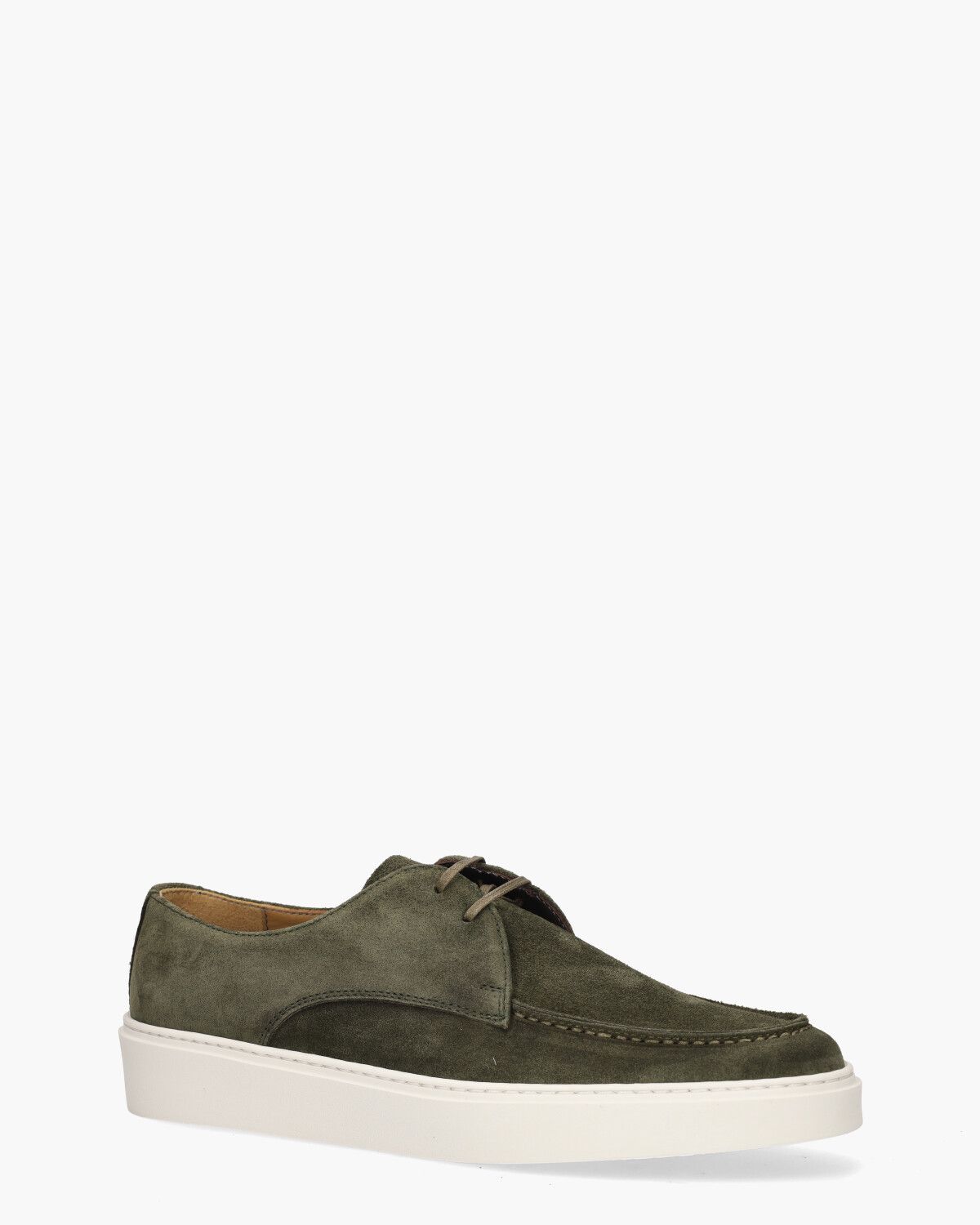 13798 Groen Heren Veterschoenen