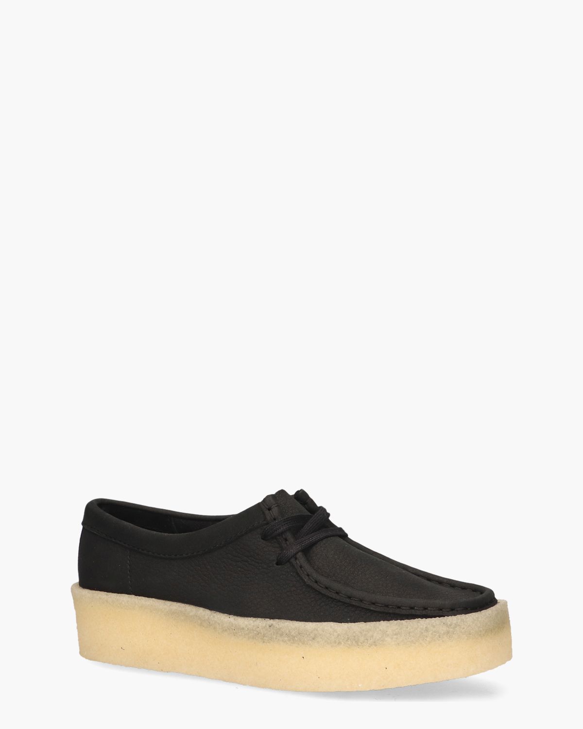 Wallabee Cup Zwart Heren Veterschoenen
