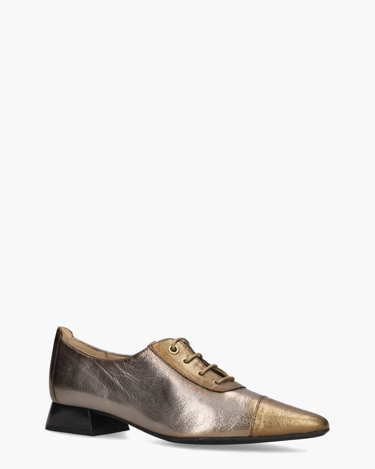 HI234634 Goud/Zilver Dames Veterschoenen