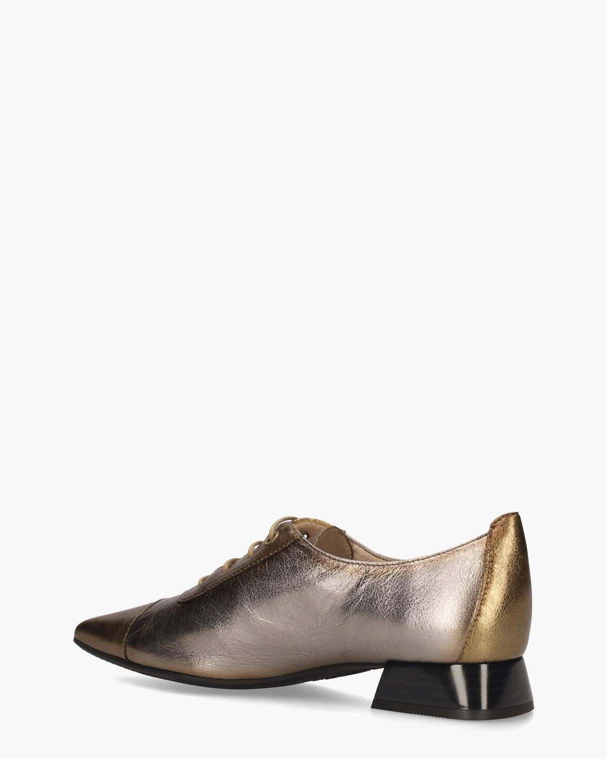 HI234634 Goud/Zilver Dames Veterschoenen