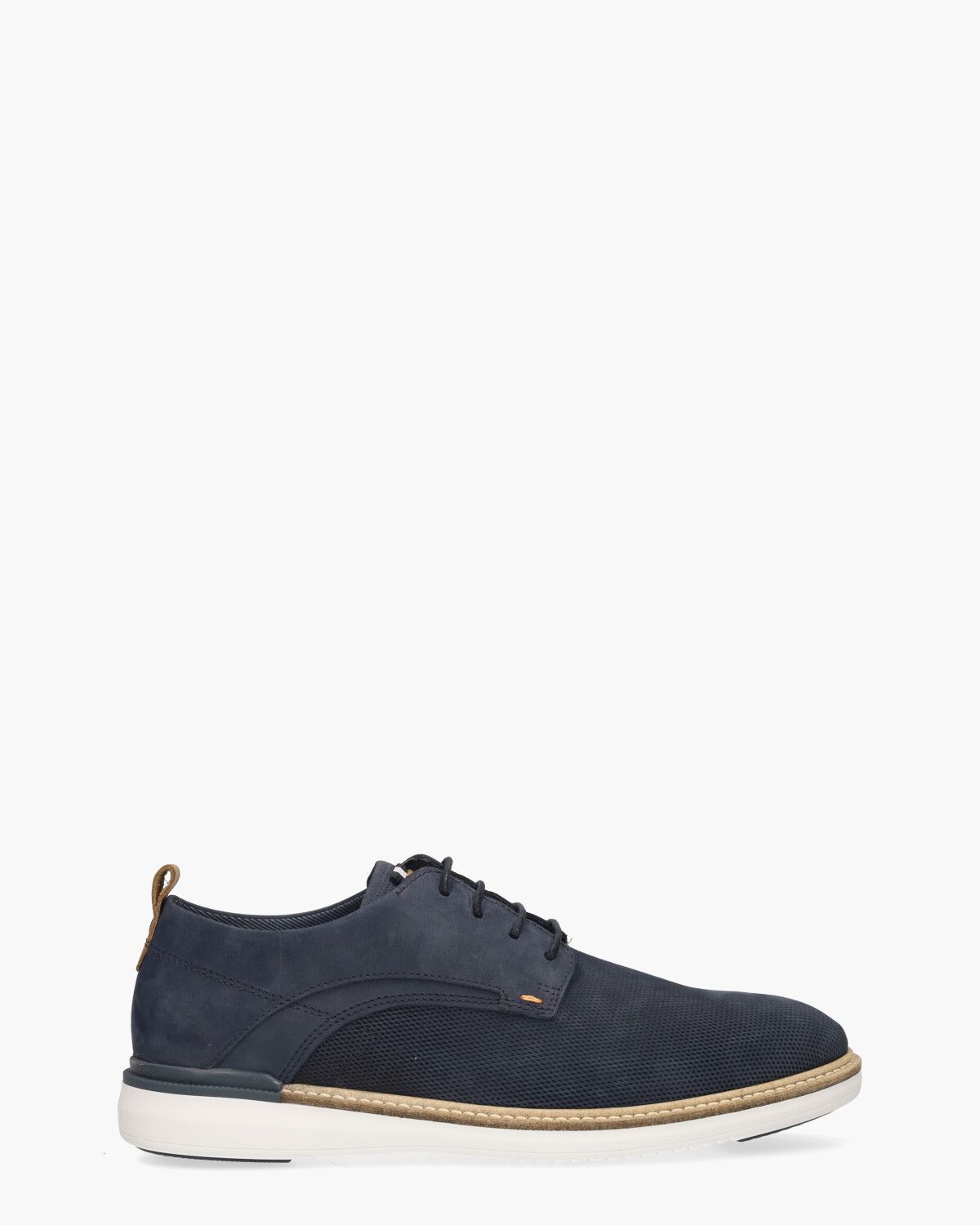 Wouter Donkerblauw Heren Veterschoenen