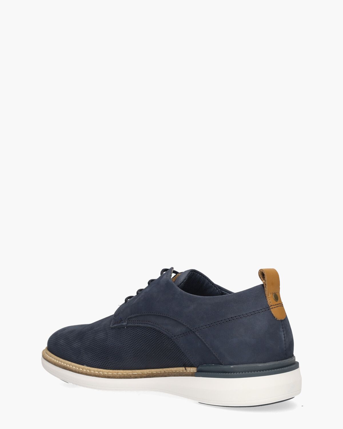 Wouter Donkerblauw Heren Veterschoenen