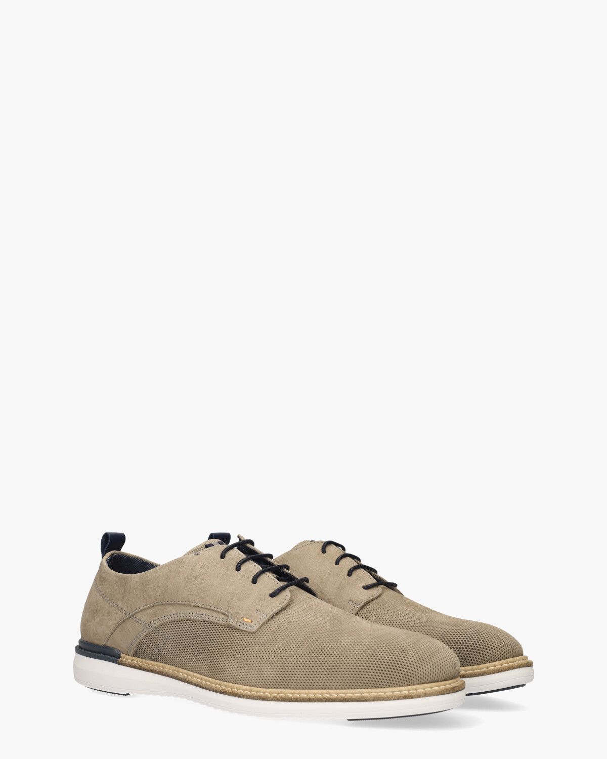 Wouter Grijs Heren Veterschoen