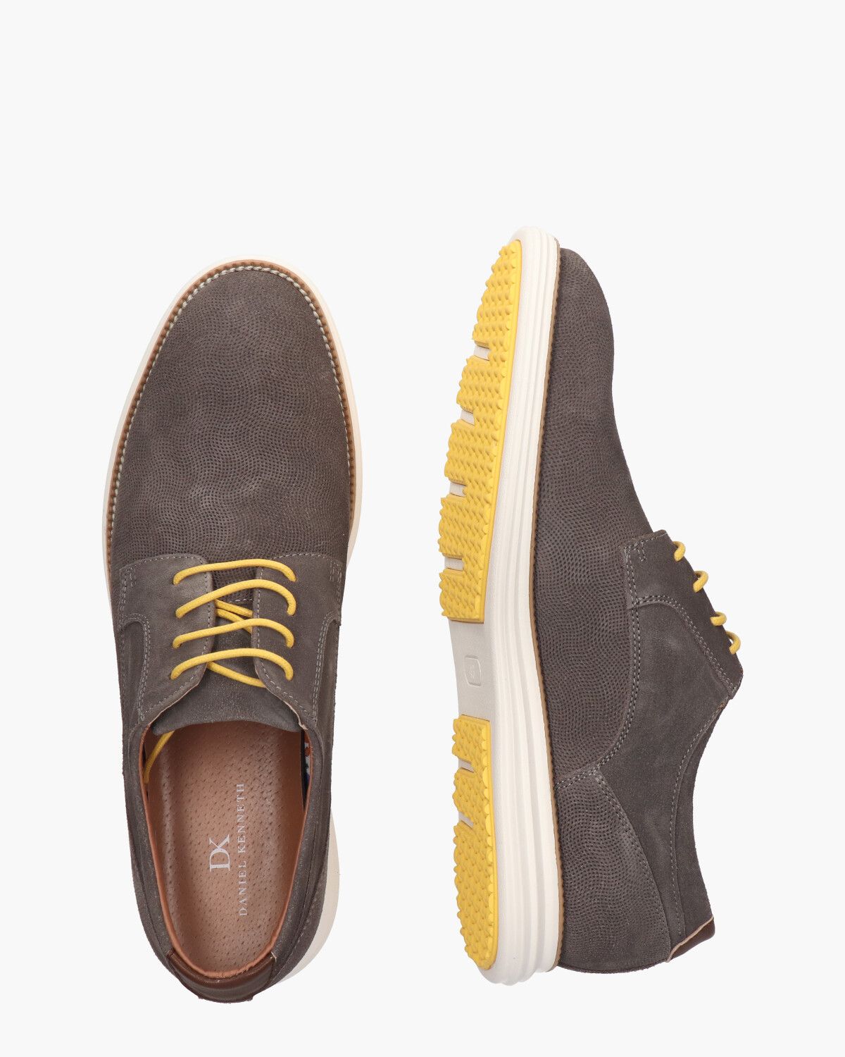 Raiz Taupe Heren Veterschoenen