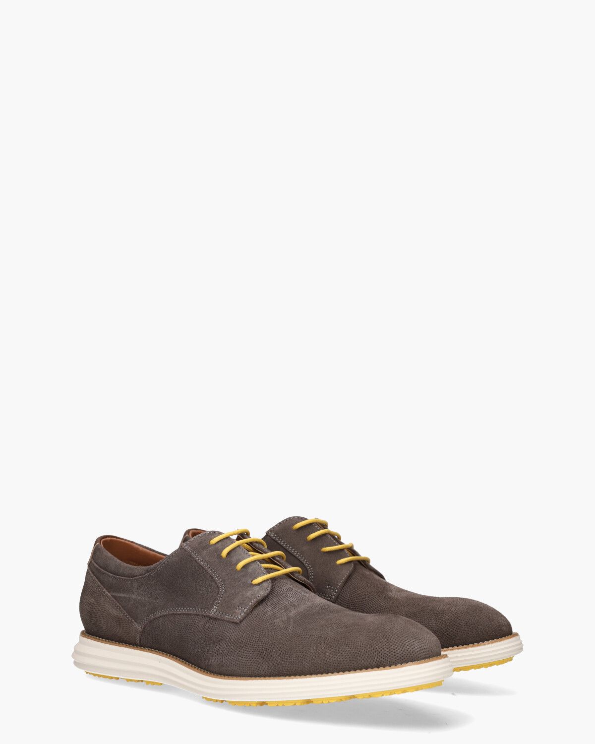 Raiz Taupe Heren Veterschoenen