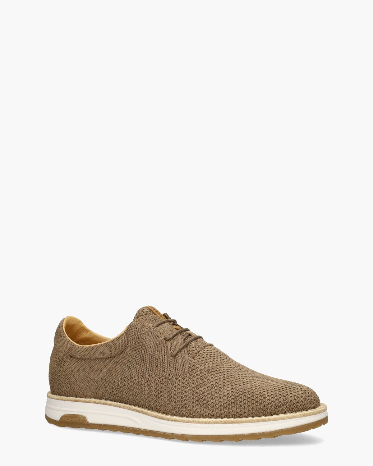 Nolan Knit Bruin Heren Veterschoenen