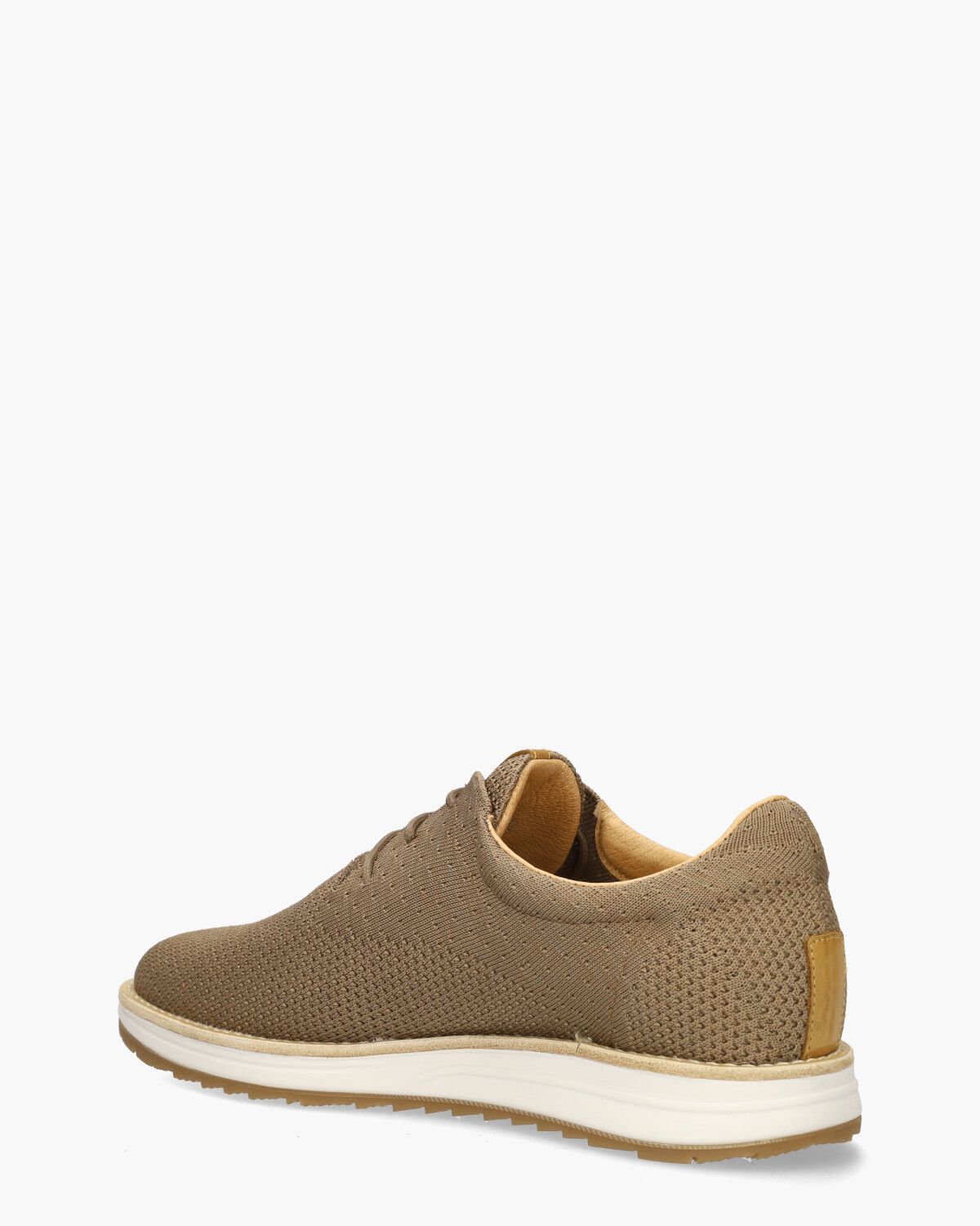 Nolan Knit Bruin Heren Veterschoenen