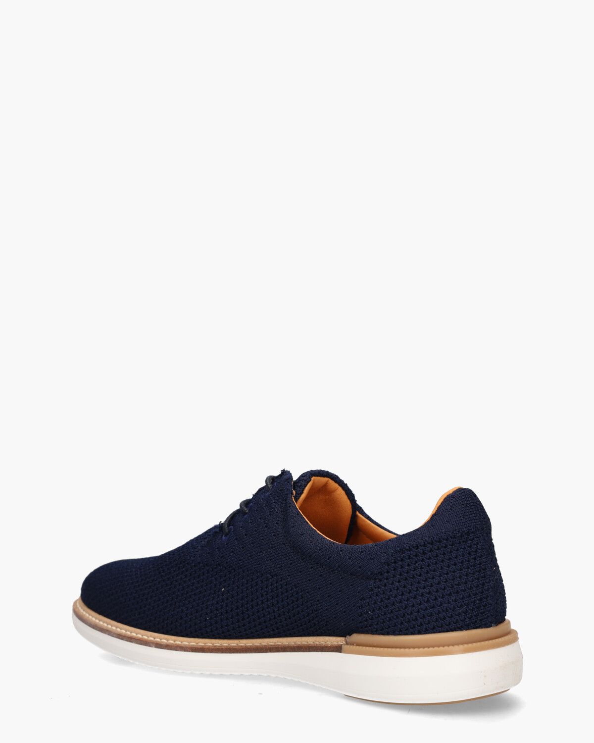 Tyano Donkerblauw Heren Veterschoenen