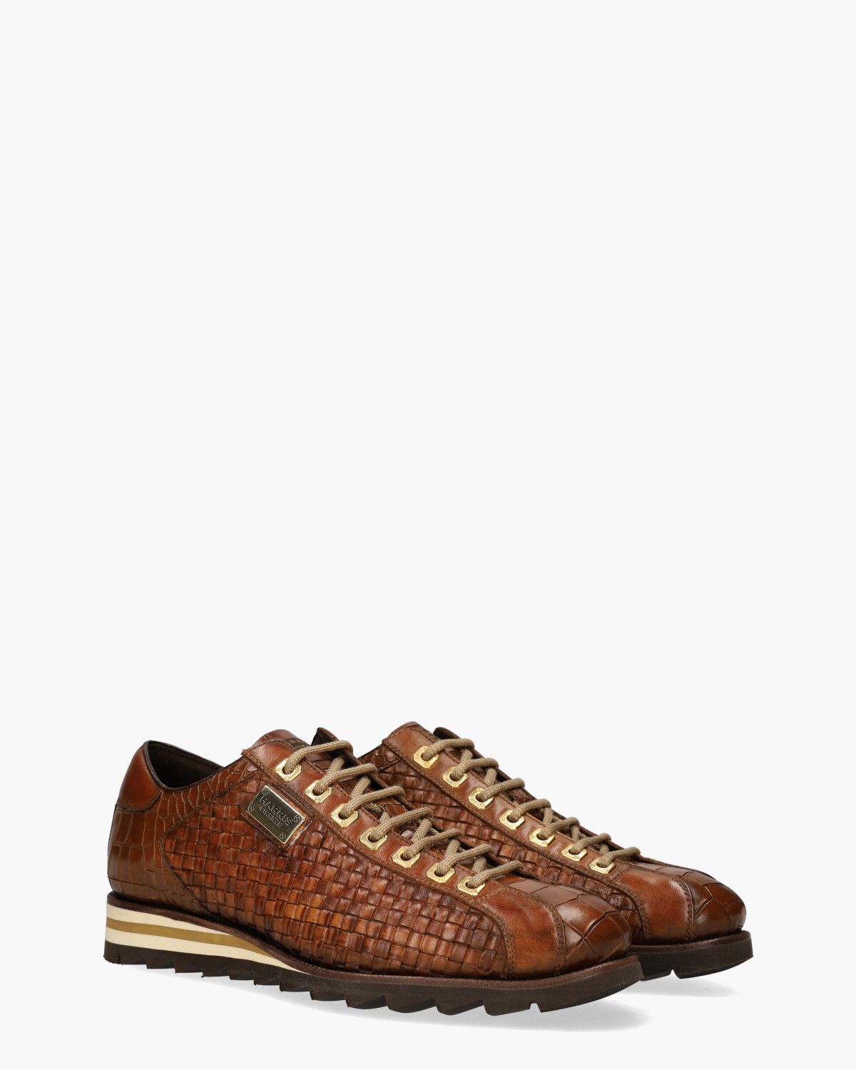 2817 Cognac Herensneakers
