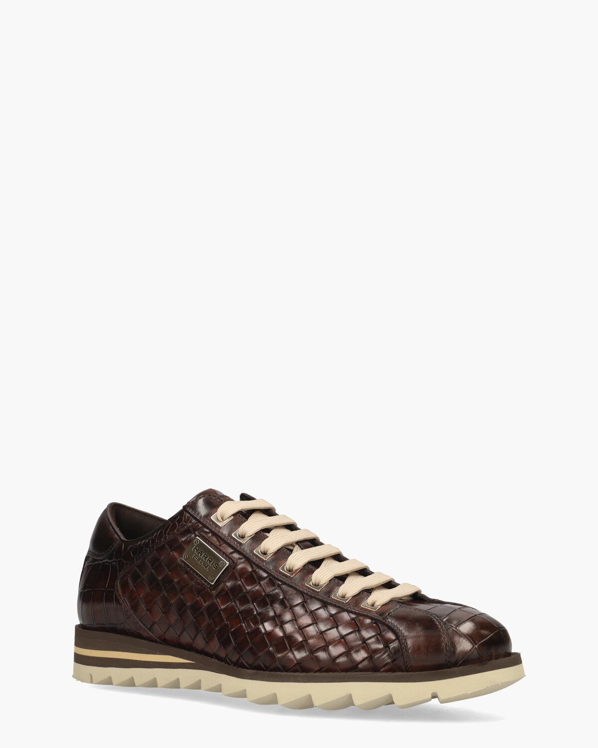 2817 Donkerbruin Herensneakers