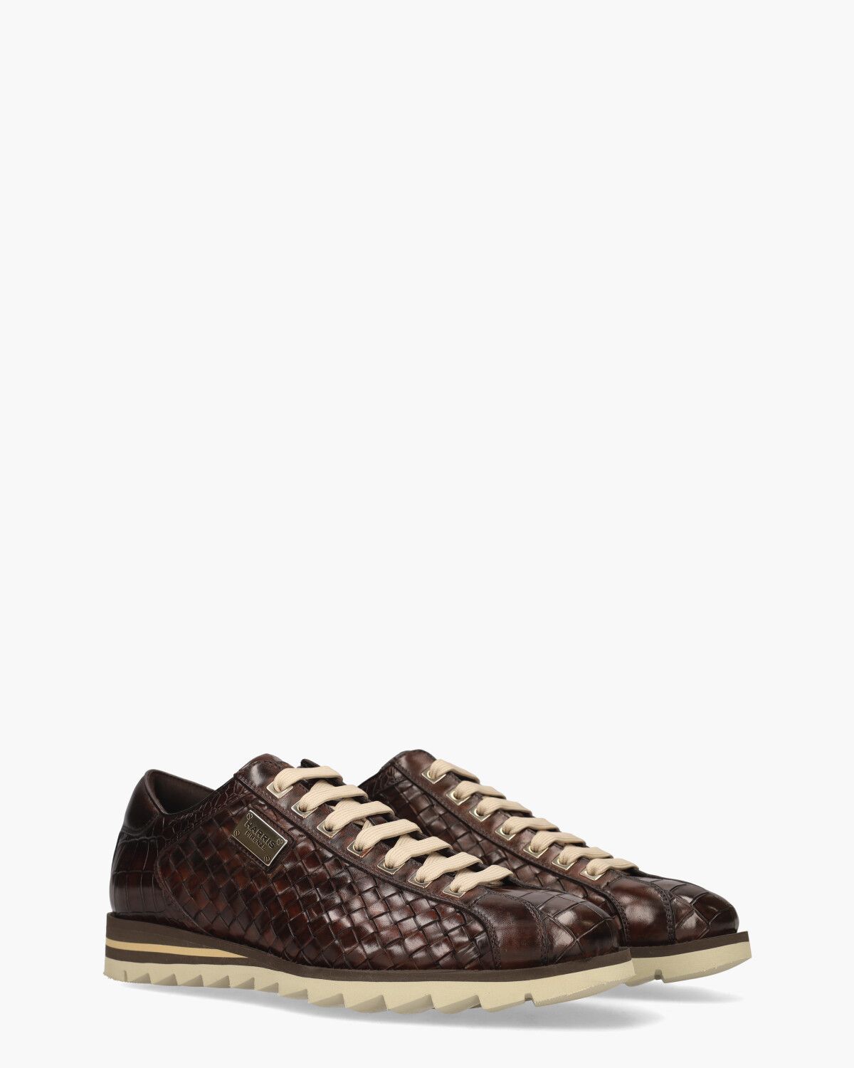 2817 Donkerbruin Herensneakers