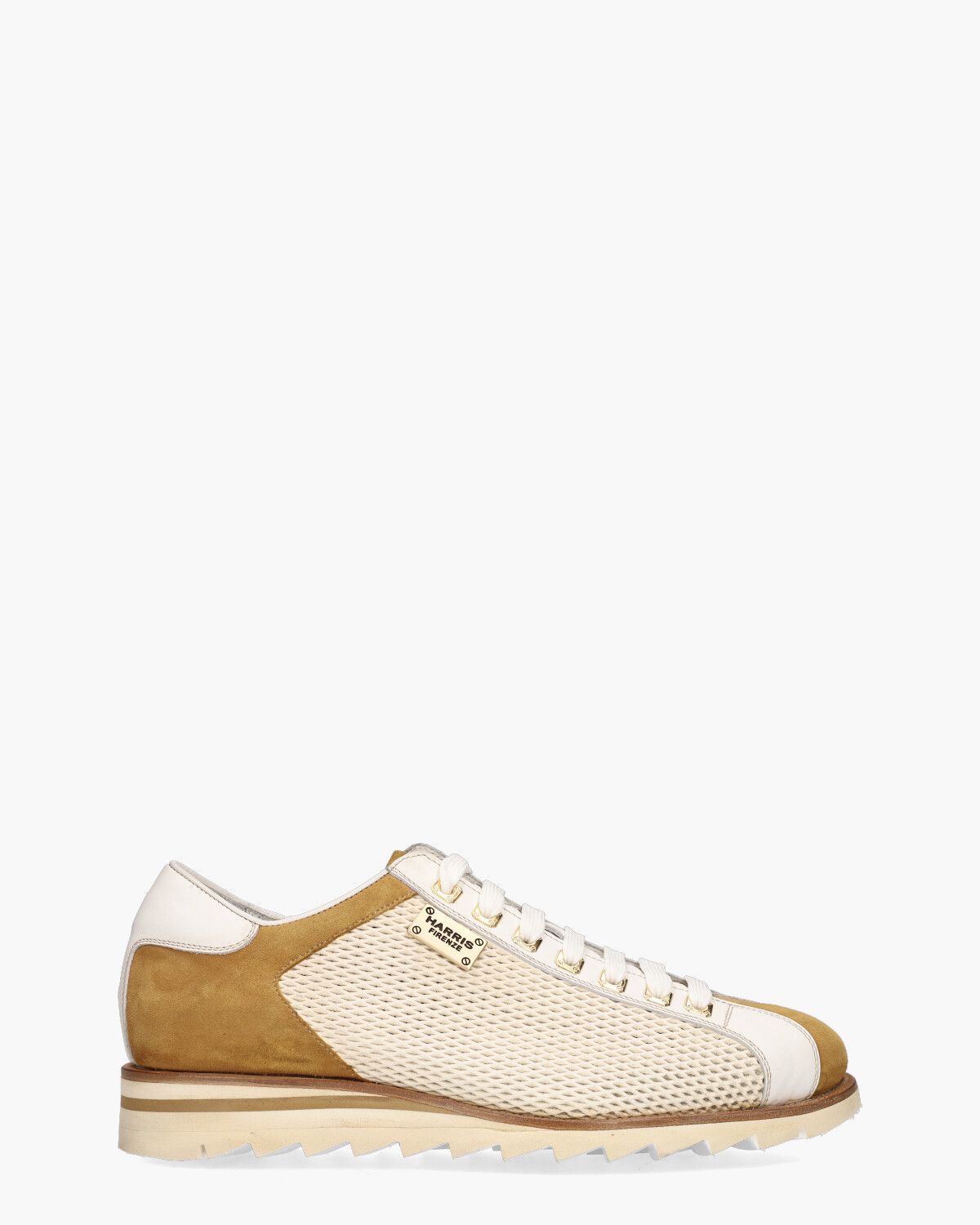 Harris 2817 Wit Bruin Herensneakers Van Arendonk