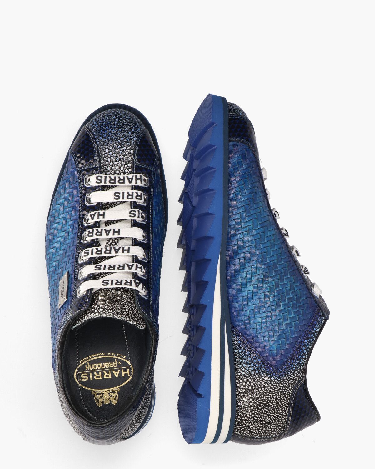 2817 Blauw Herensneakers