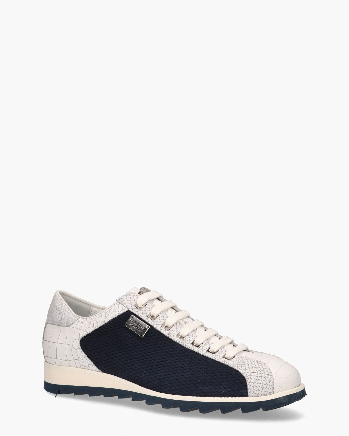 2817 Wit/Donkerblauw Herensneakers