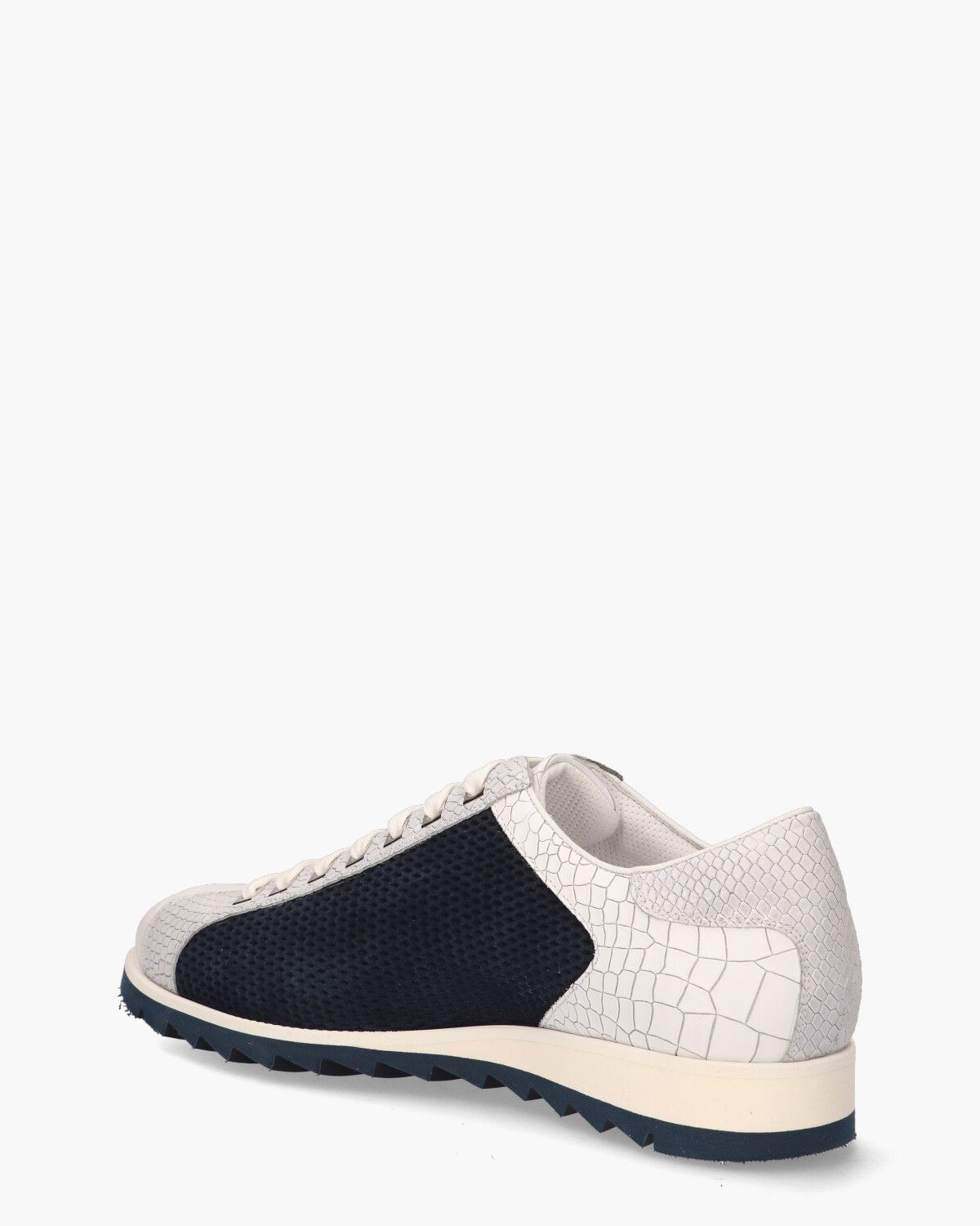 2817 Wit/Donkerblauw Herensneakers