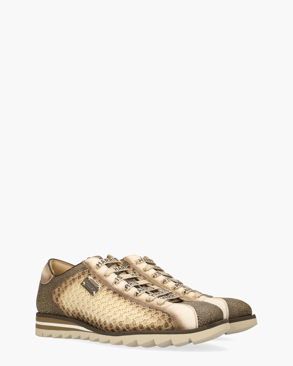 2817 Bruin/Off-White Herensneakers
